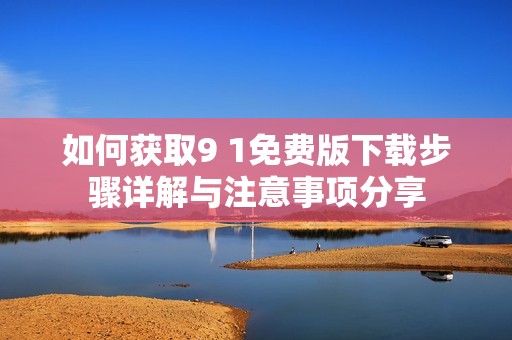 如何获取9 1免费版下载步骤详解与注意事项分享
