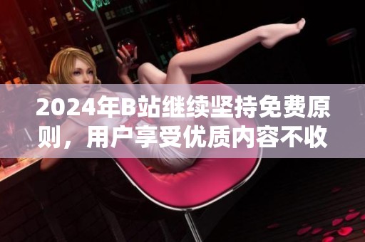 2024年B站继续坚持免费原则，用户享受优质内容不收费