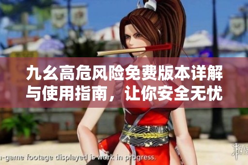 九幺高危风险免费版本详解与使用指南，让你安全无忧
