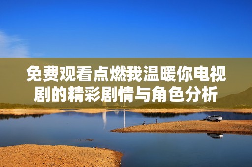 免费观看点燃我温暖你电视剧的精彩剧情与角色分析