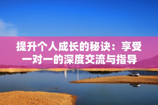 提升个人成长的秘诀：享受一对一的深度交流与指导