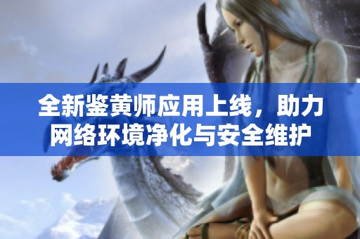 全新鉴黄师应用上线，助力网络环境净化与安全维护