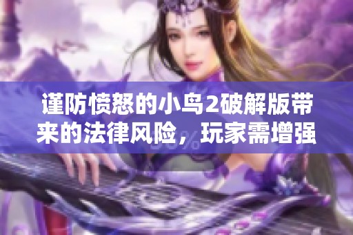 谨防愤怒的小鸟2破解版带来的法律风险，玩家需增强警觉性