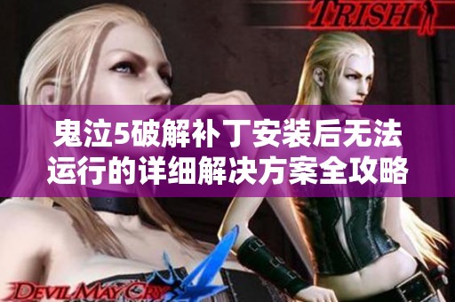 鬼泣5破解补丁安装后无法运行的详细解决方案全攻略
