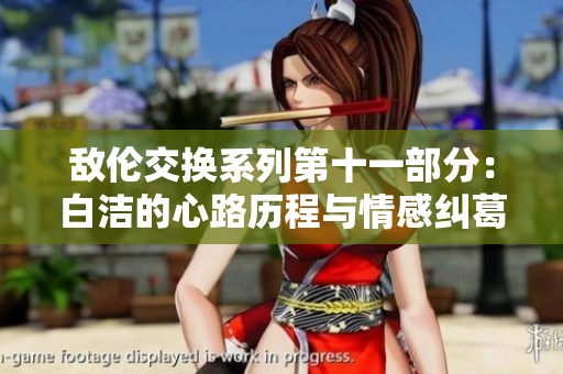 敌伦交换系列第十一部分：白洁的心路历程与情感纠葛探讨