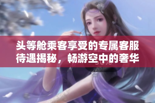 头等舱乘客享受的专属客服待遇揭秘，畅游空中的奢华体验