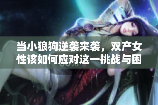 当小狼狗逆袭来袭，双产女性该如何应对这一挑战与困惑呢