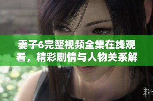 妻子6完整视频全集在线观看，精彩剧情与人物关系解析尽在其中