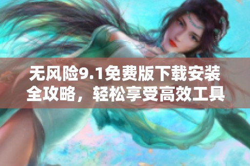 无风险9.1免费版下载安装全攻略，轻松享受高效工具体验