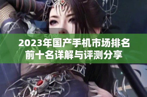 2023年国产手机市场排名前十名详解与评测分享